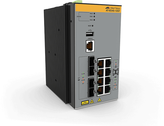 Allied Telesis AT-IE340-12GT-80 Gestionado L3 Gigabit Ethernet