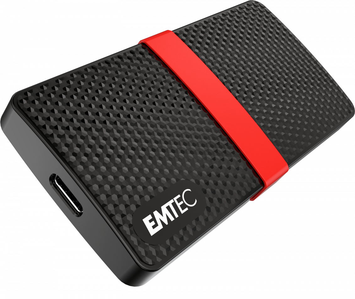 Disco Duro Externo ssd emtec x200 256gb usbc 3.1 gen2 portable retail power plus 256 3.2