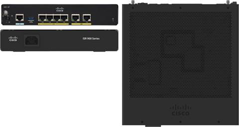 Cisco Cisco C921-4P switch Gestionado Negro
