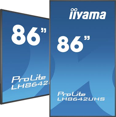 Iiyama iiyama LH8642UHS-B3 pantalla de señalización Panta
