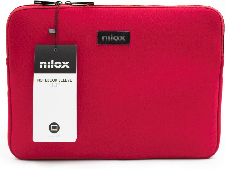 Nilox Sleeve parar portátil 13.3"" - Rojo