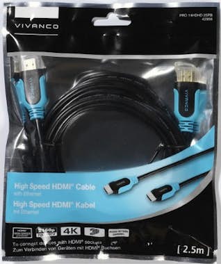 Vivanco Vivanco 42956 cable HDMI 2,5 m HDMI tipo A (Estánd