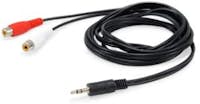 Equip Equip 147093 cable de audio 250 m 2 x RCA 3,5mm Ne