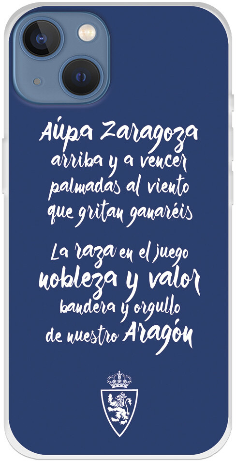 Apple Funda para iPhone 13 del Zaragoza Aupa Zaragoza -