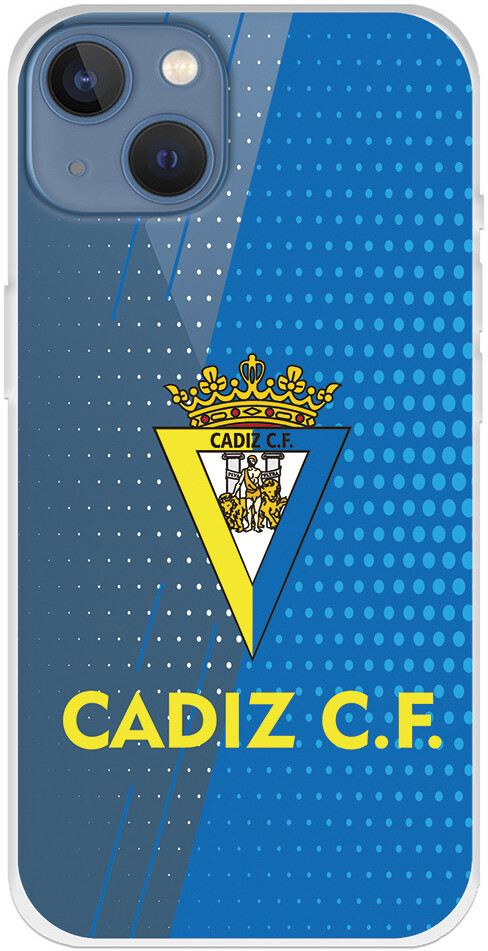 Apple Funda para iPhone 13 del Cádiz Fondo Azul y Transp
