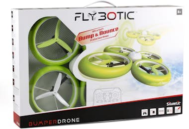 Flybotic By Silverlit – bumper drone antigolpes 40 cm modelo aleatorio azul o verde juguete volante uso interiorexterior 84807 de control
