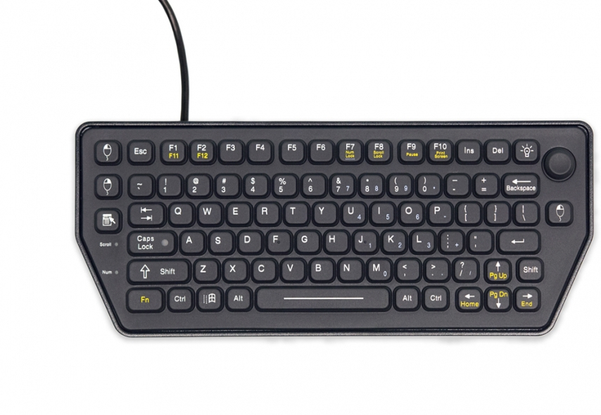 Gamber-Johnson Gamber-Johnson 7300-0171 teclado USB Negro