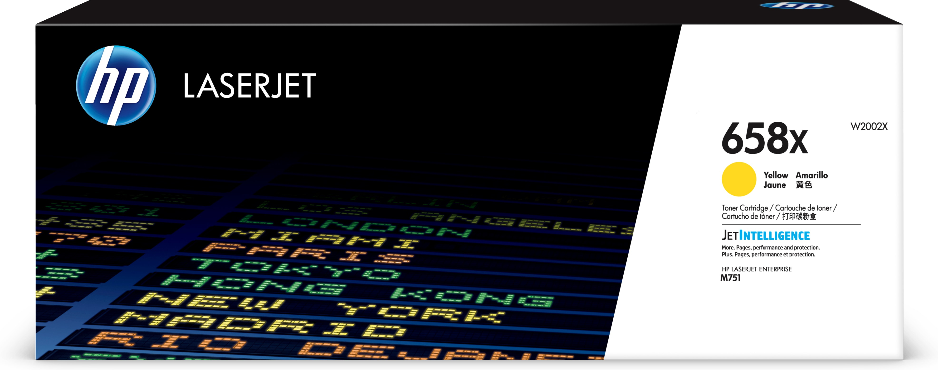 HP HP Cartucho de tóner Original LaserJet 658X amaril