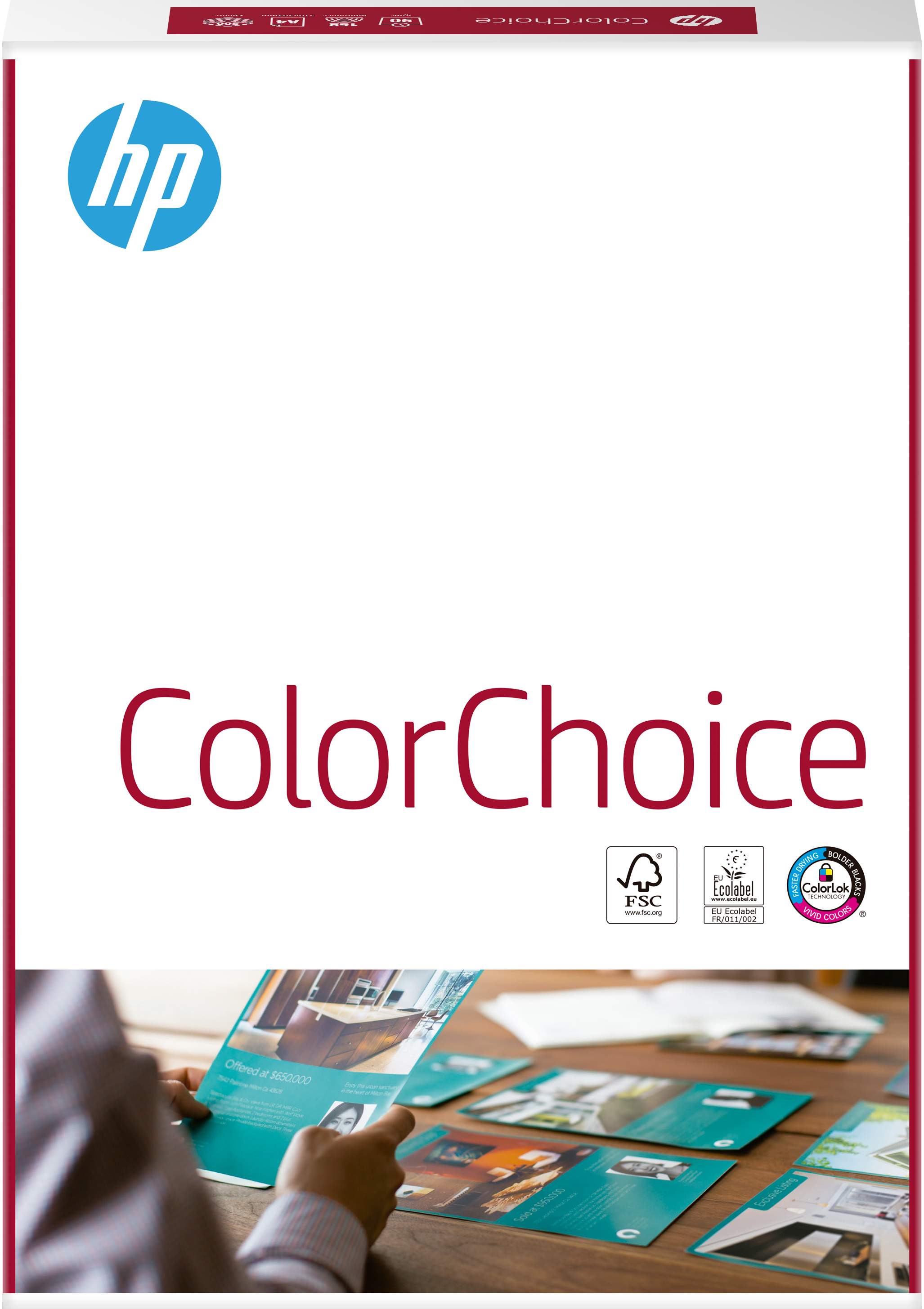 HP Color Choice 500/A4/210x297 papel para impresora de inyección de tinta A4 (210x297 mm)