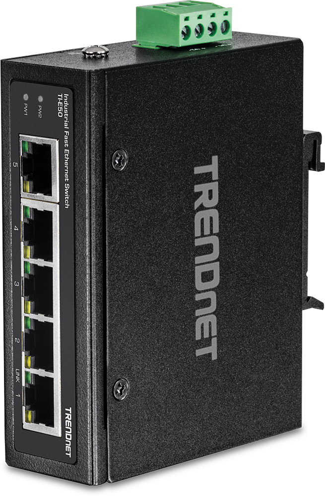 Trendnet Trendnet TI-E50 switch Fast Ethernet (10/100) Negr