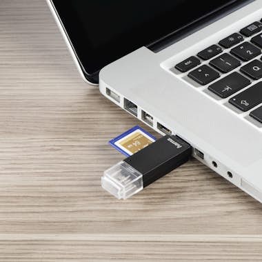 Hama Hama Basic lector de tarjeta USB 2.0/Micro-USB Neg