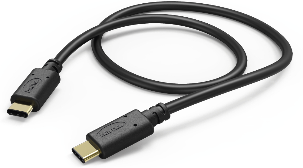 Hama Hama 00183331 cable USB 1 m USB 2.0 USB C Negro