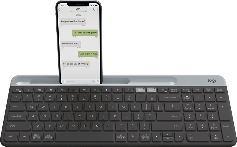 Teclado hot sale logitech k580