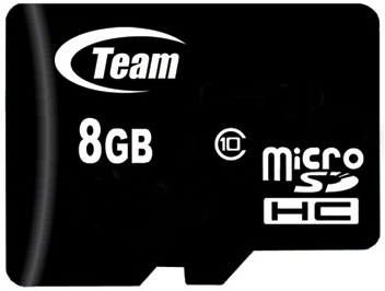 Team Group Team Group Micro SDHC Class 10 8GB memoria flash M