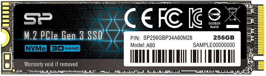 Silicon Power Silicon Power P34A60 M.2 256 GB PCI Express SLC NV