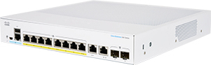 Cisco CBS350-8P-E-2G-EU switch Gestionado L2/L3 Gi