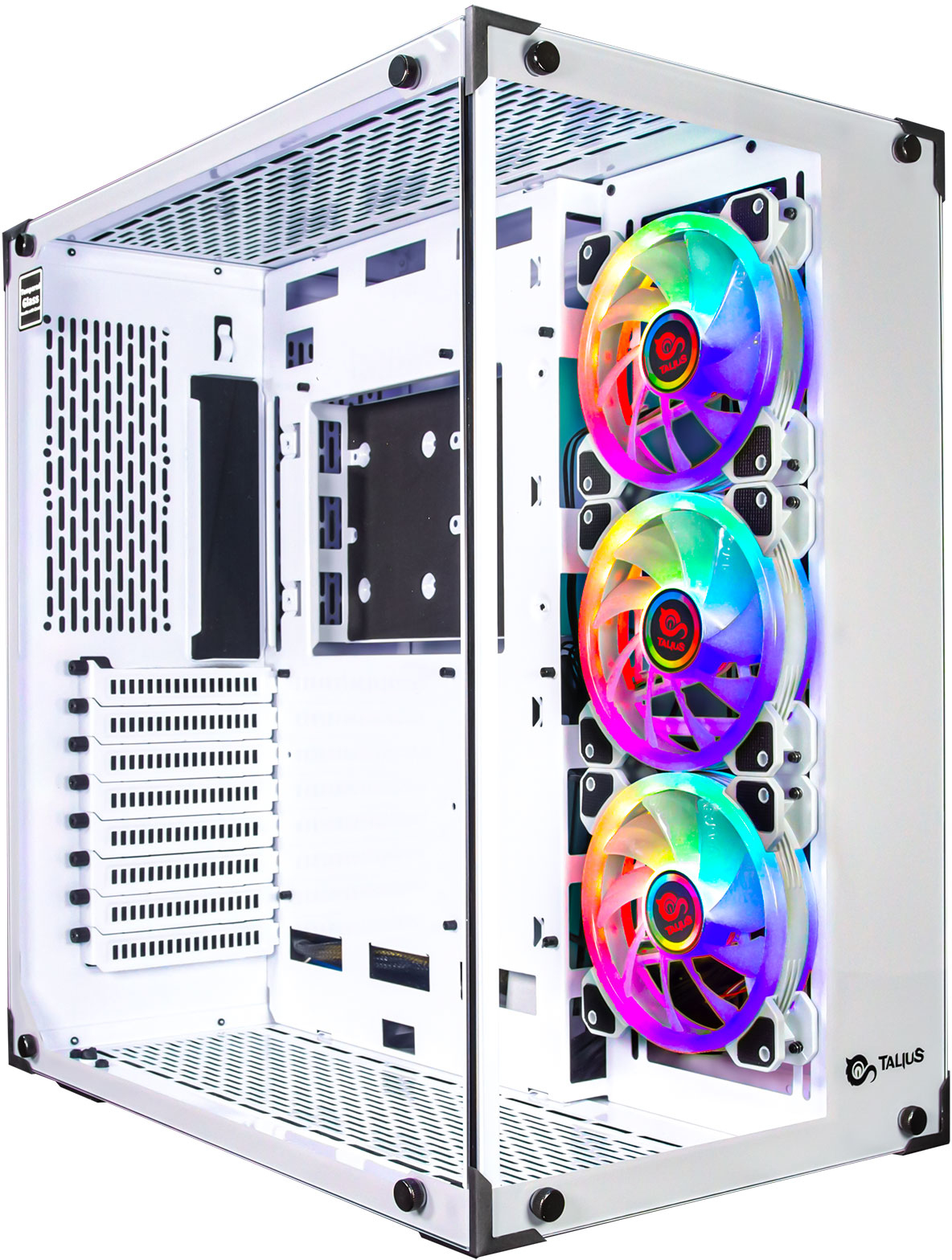 Talius TALIUS CAJA ATX GAMING CRONOS FROST RGB CRISTAL TE