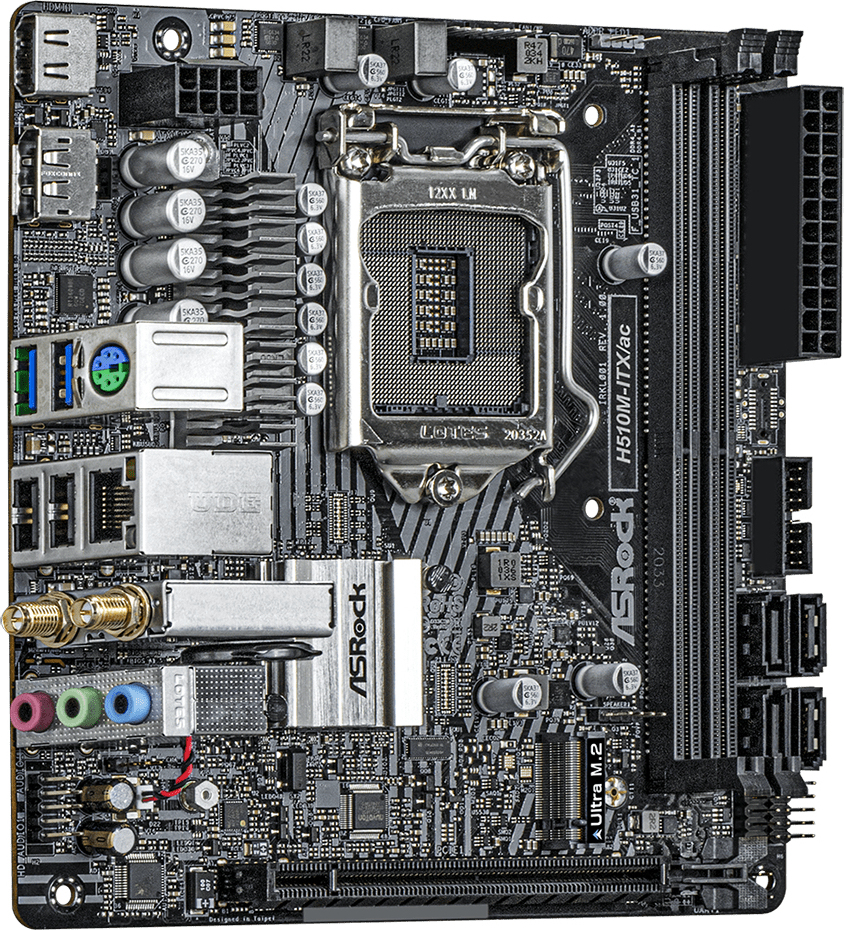 Asrock H510M-ITX/ac Intel H510 LGA 1200 mini ITX