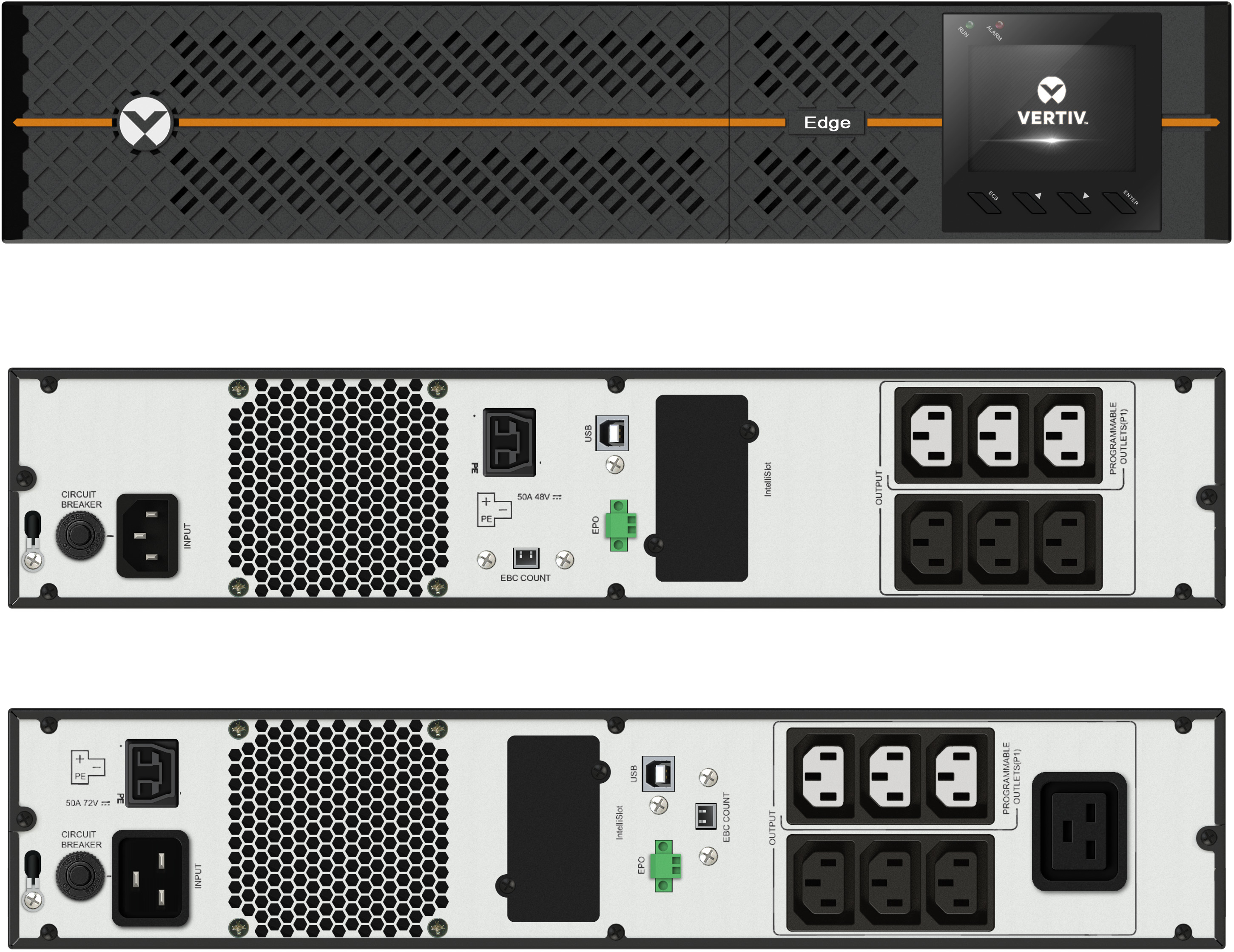 Vertiv Vertiv SAI Liebert EDGE de 3000 VA 2700 W line int