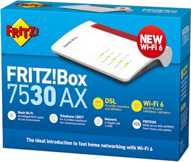 AVM AVM FRITZ!Box 7530 AX router inalámbrico Gigabit E