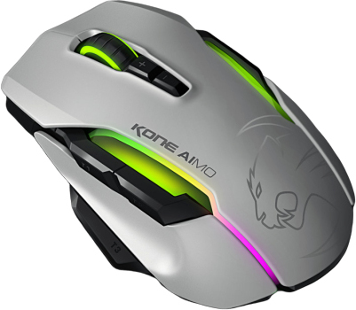 ROCCAT Kone AIMO ratón Ambidextro USB tipo A Óptic