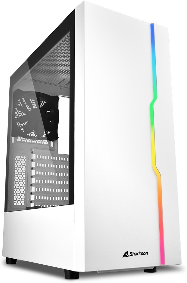 Sharkoon Sharkoon RGB Slider Midi Tower Blanco