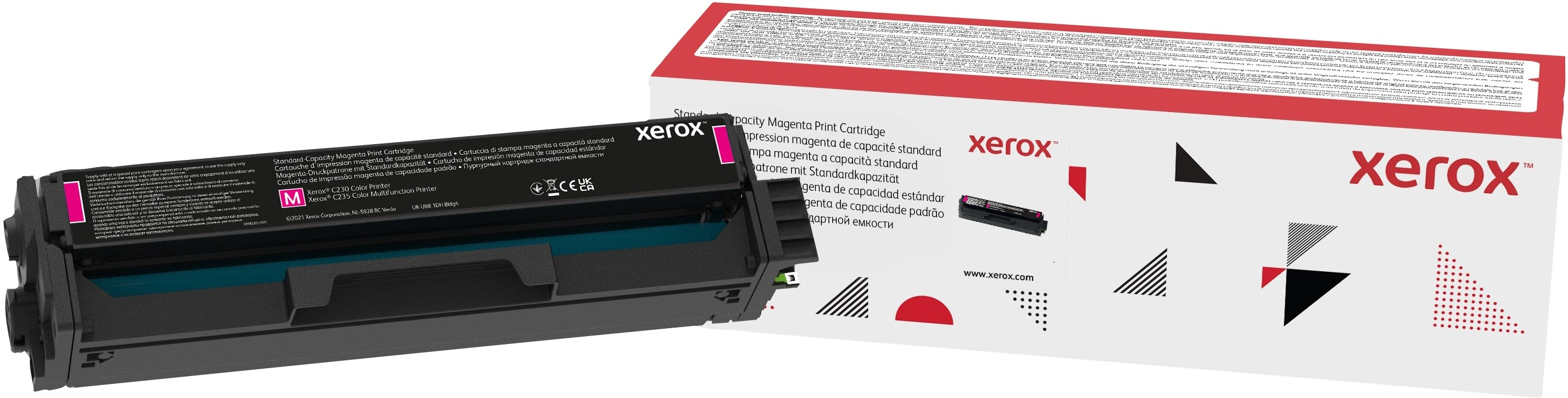 Xerox C230/C235 Cartucho de tóner magenta de capac