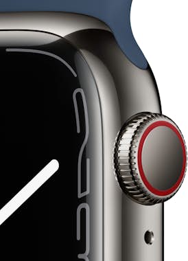 Apple Watch Series 7 4G 41mm Acero Grafito Correa Deport