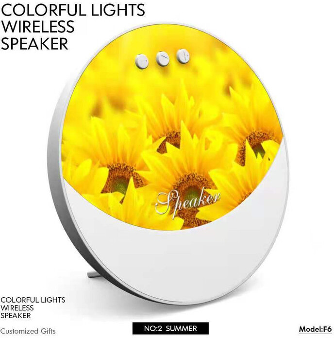 OEM Altavoz Bluetooth colorido F6 Four Seasons (verano