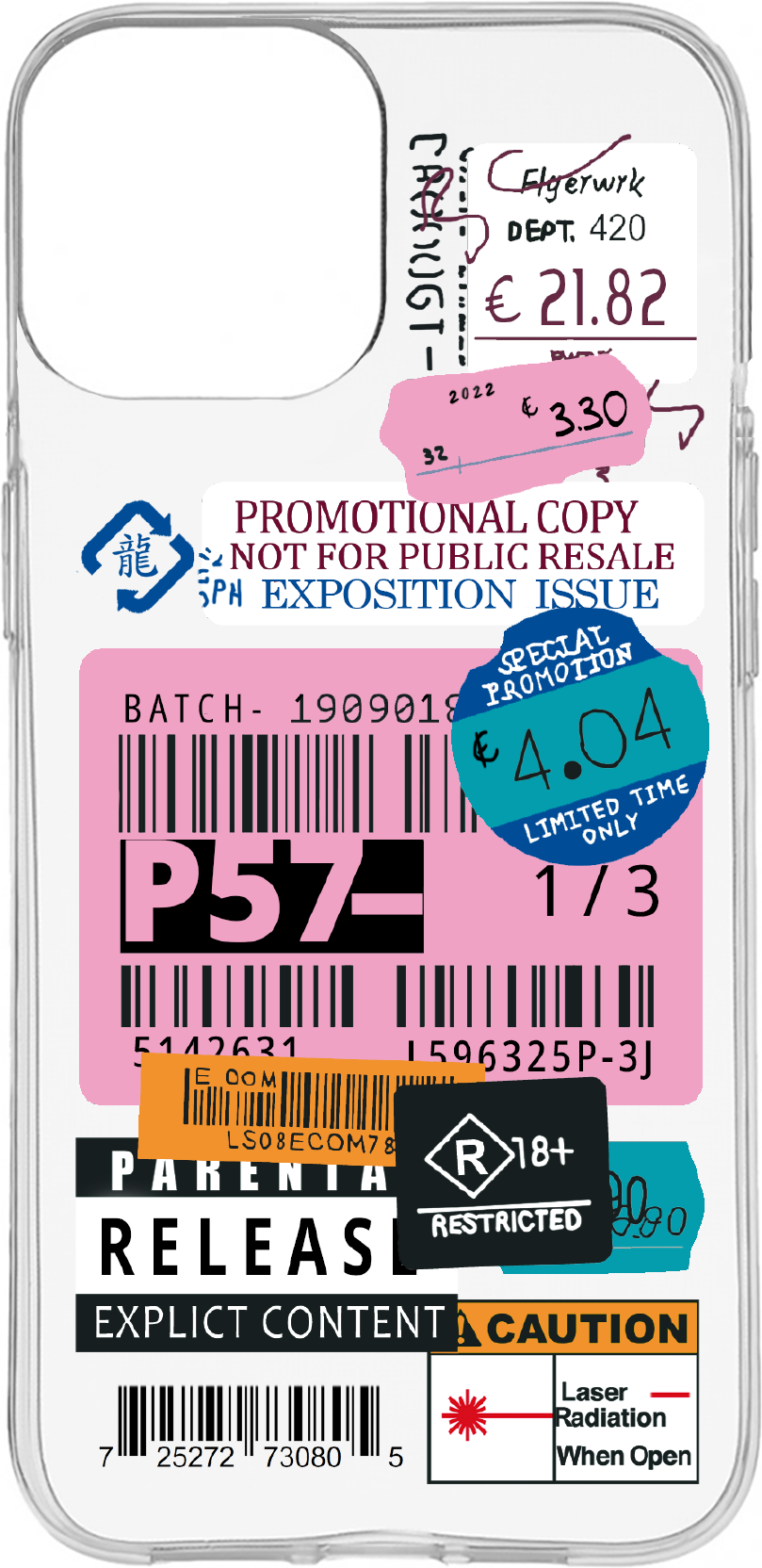 Phone House Carcasa iPhone 13 Mix Pegatinas