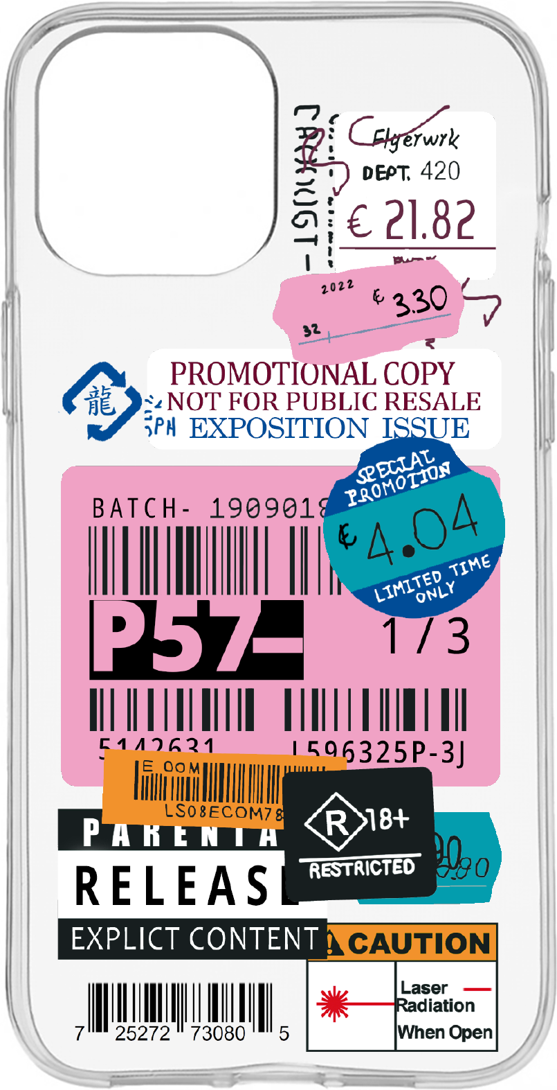 Phone House Carcasa iPhone 12 / iPhone 12 Pro Mix Pegatinas