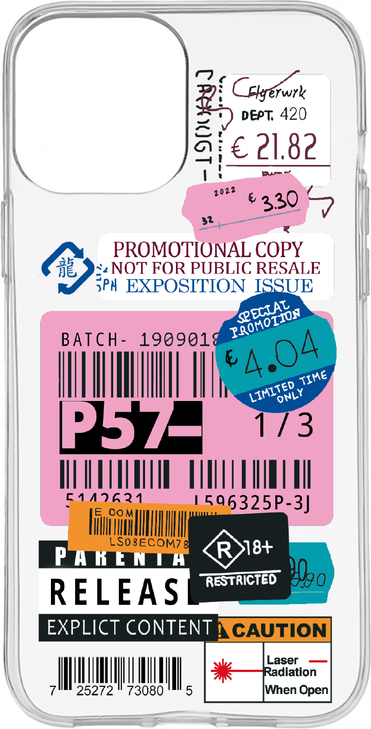 Phone House Carcasa iPhone 13 mini Mix Pegatinas
