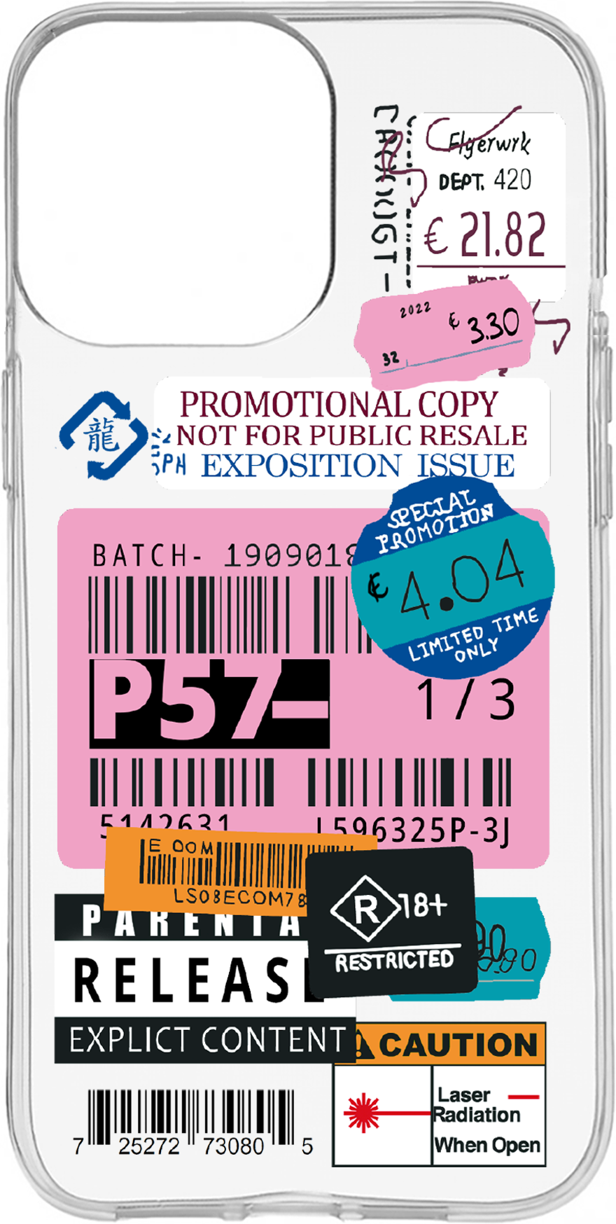 Phone House Carcasa iPhone 13 Pro Max Mix Pegatinas