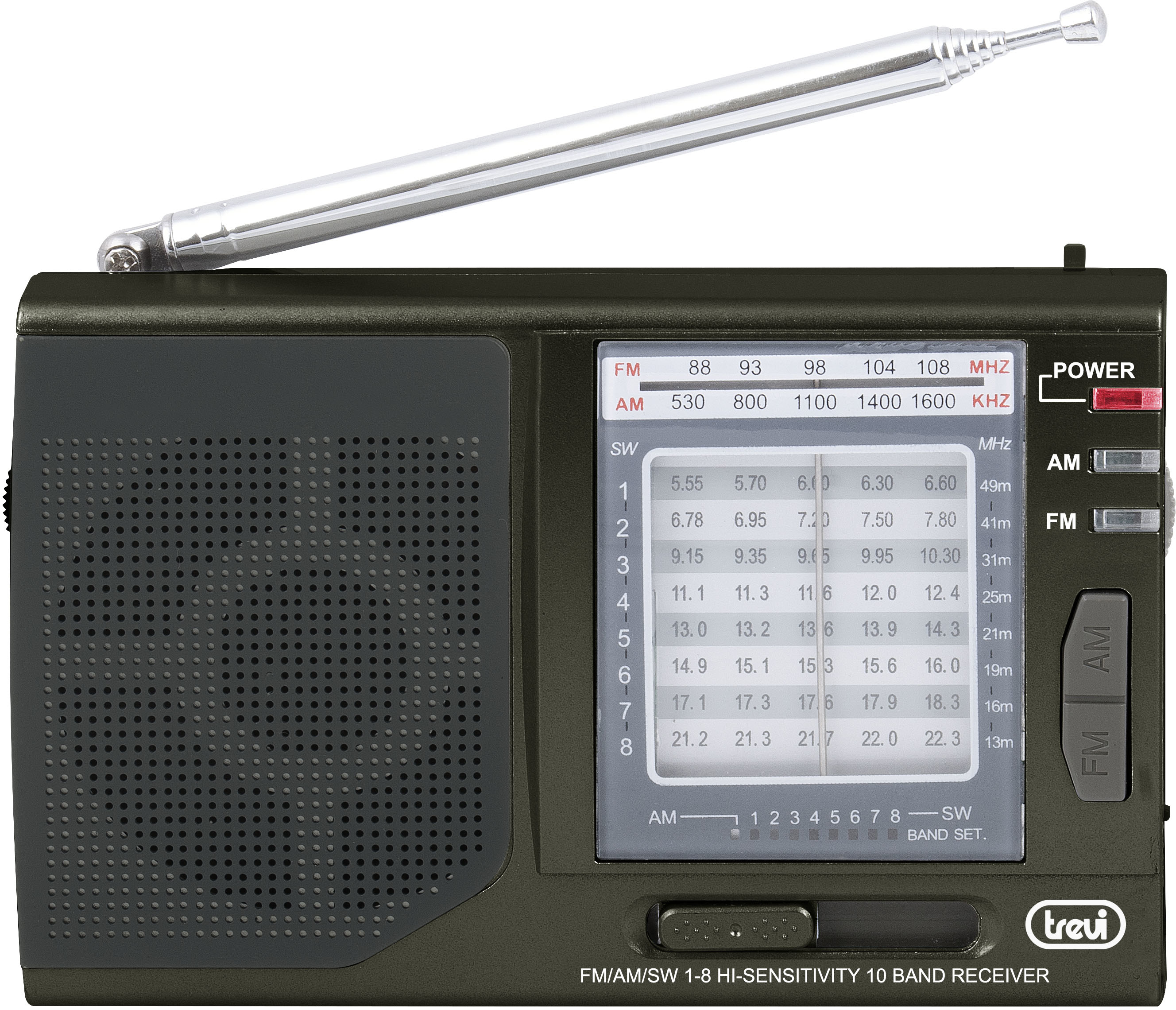 Trevi Trevi MB 728 Portátil Analógica Negro