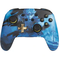 PowerA Enhanced Wireless Negro, Azul, Oro Bluetooth/USB Gamepad Digital Nintendo Switch