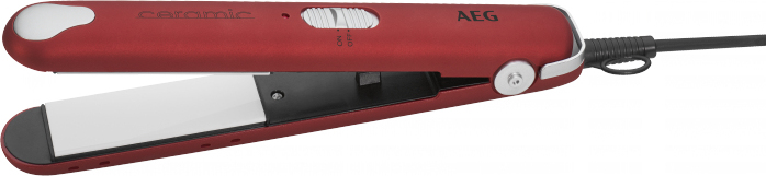 AEG HC 5680 Plancha de pelo Caliente Rojo 20 W