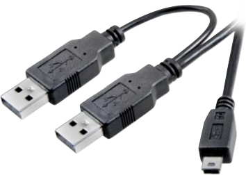 Vivanco 45290 cable USB 1 m Negro