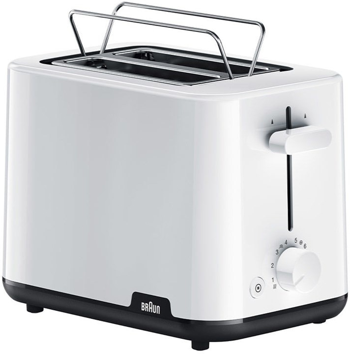 Braun HT1010WH 2 rebanada(s) 900 W Blanco