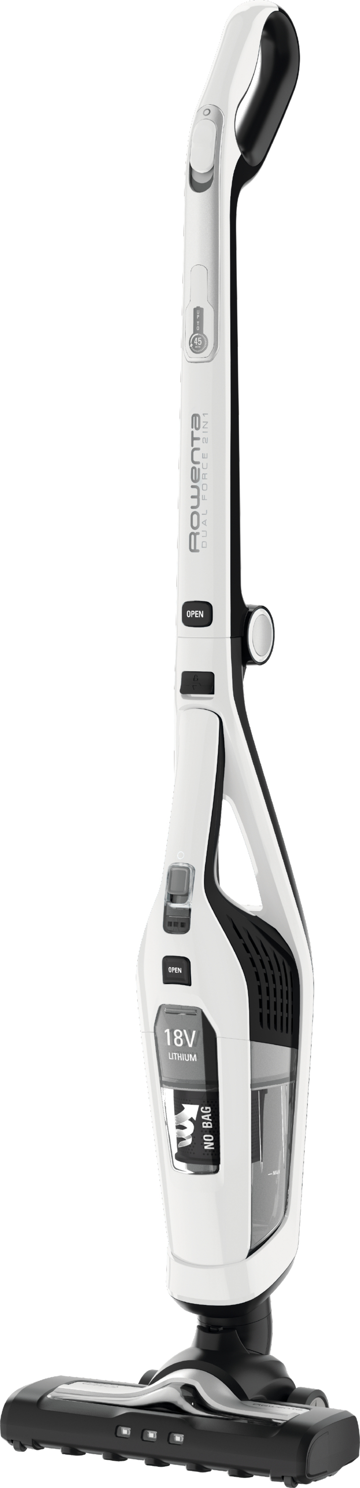 Rowenta Rowenta Dual Force 2in1 RH6737 Sin bolsa 0,6 L Bla