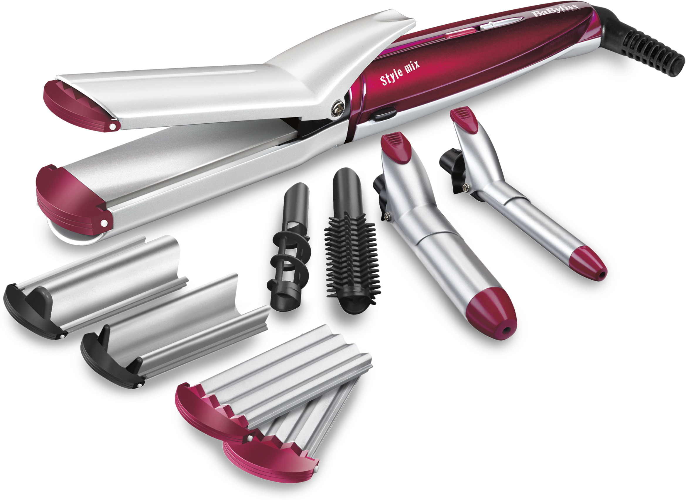 Babyliss BaByliss Multi Style Rizador de pelo Caliente Rojo