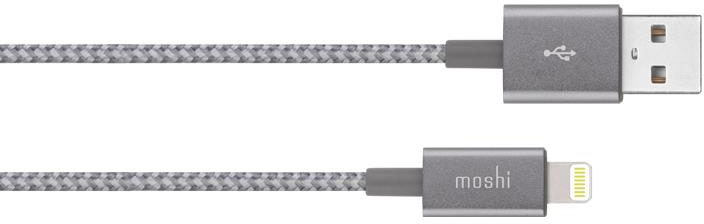Moshi 99MO023044 cable de conector Lightning 1,2 m Gris, Titanio