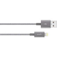 Moshi 99MO023044 cable de conector Lightning 1,2 m Gris, Titanio