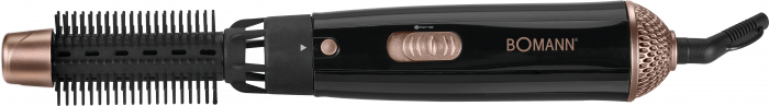 Bomann Has 8101 cb cepillo de aire caliente pelo con 3 accesorios 2 niveles temperaturapotencia plus moldeador secador 600w