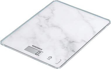 Soehnle Para Cocina page compact 300 marble de extraplana con 5 kg capacidad balanza digital diseño colgar efecto slate pantalla lcd color