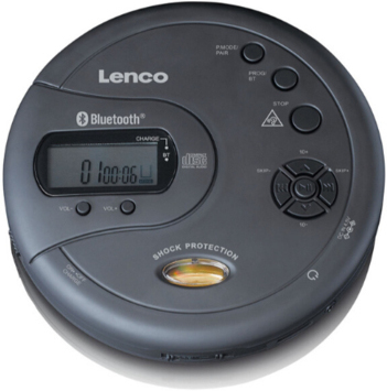 Lenco CD-300 Reproductor de MP3 Negro