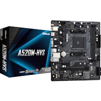 Asrock A520M-HVS AMD A520 Zócalo AM4 micro ATX
