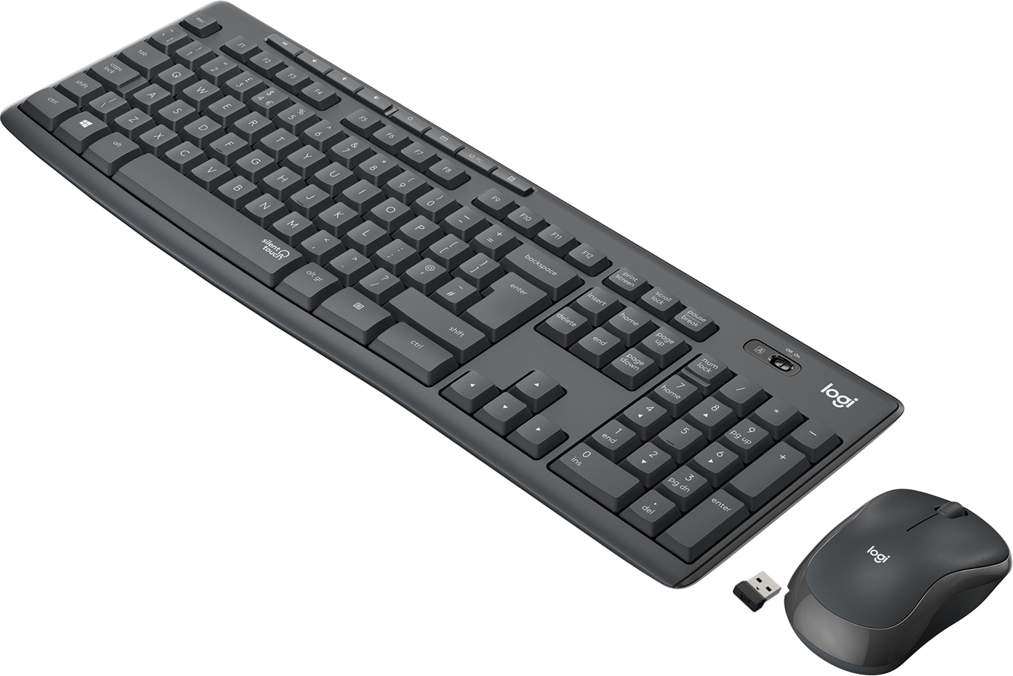 Logitech Logitech MK295 teclado RF inalámbrico QWERTY Inter