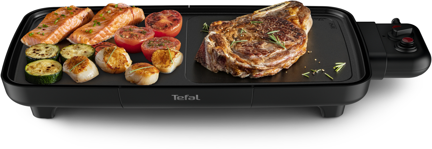 Tefal Plancha Booster CB642800 parrilla eléctrica