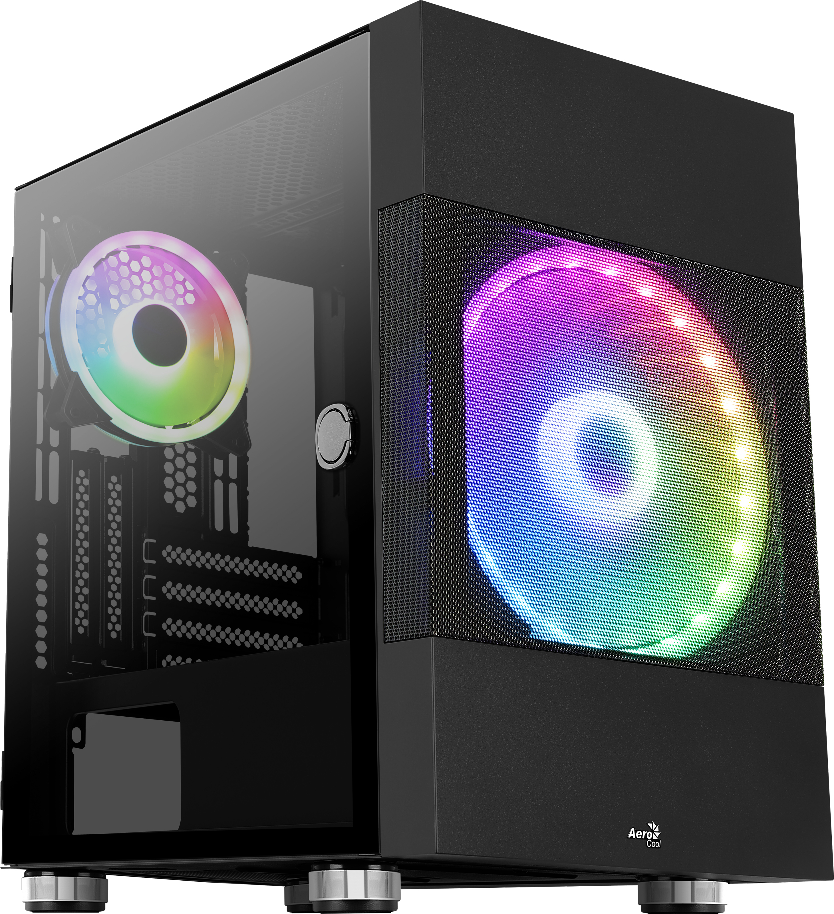 Aerocool Atomic Mini Tower Negro