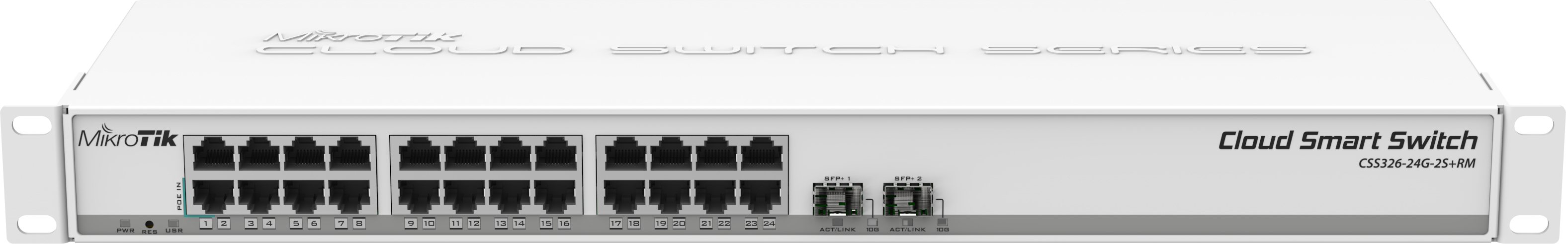 Mikrotik Mikrotik CSS326-24G-2S+RM switch Gestionado Gigabi